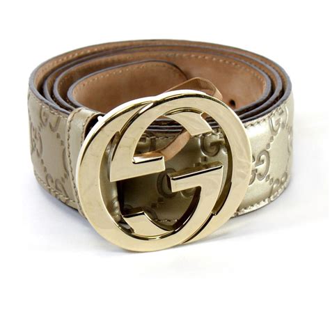 og gucci belt|Gucci belt with gold buckle.